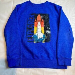 Cat & Jack Boys Crewneck Pullover Sweatshirt Size M(8/10)